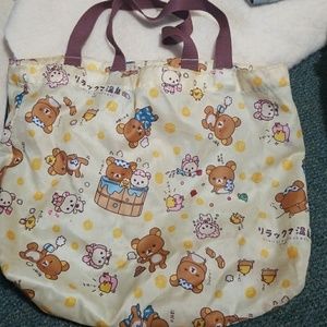 Large Sanrio Rilakkuma Tote Bag
